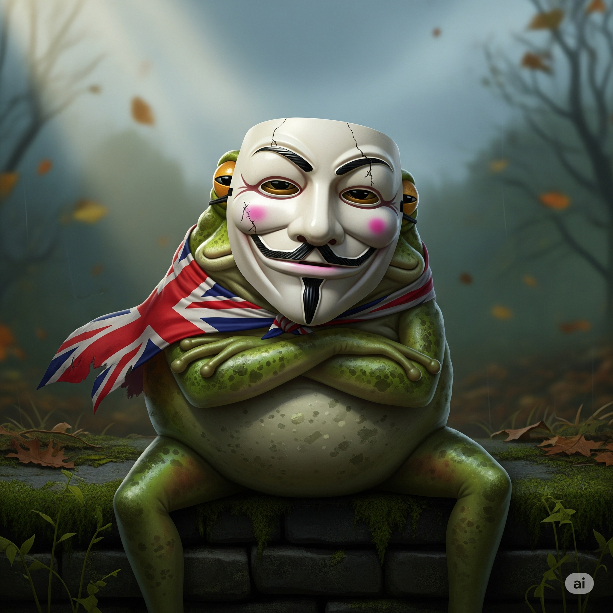 Fat Rebel British Frog
